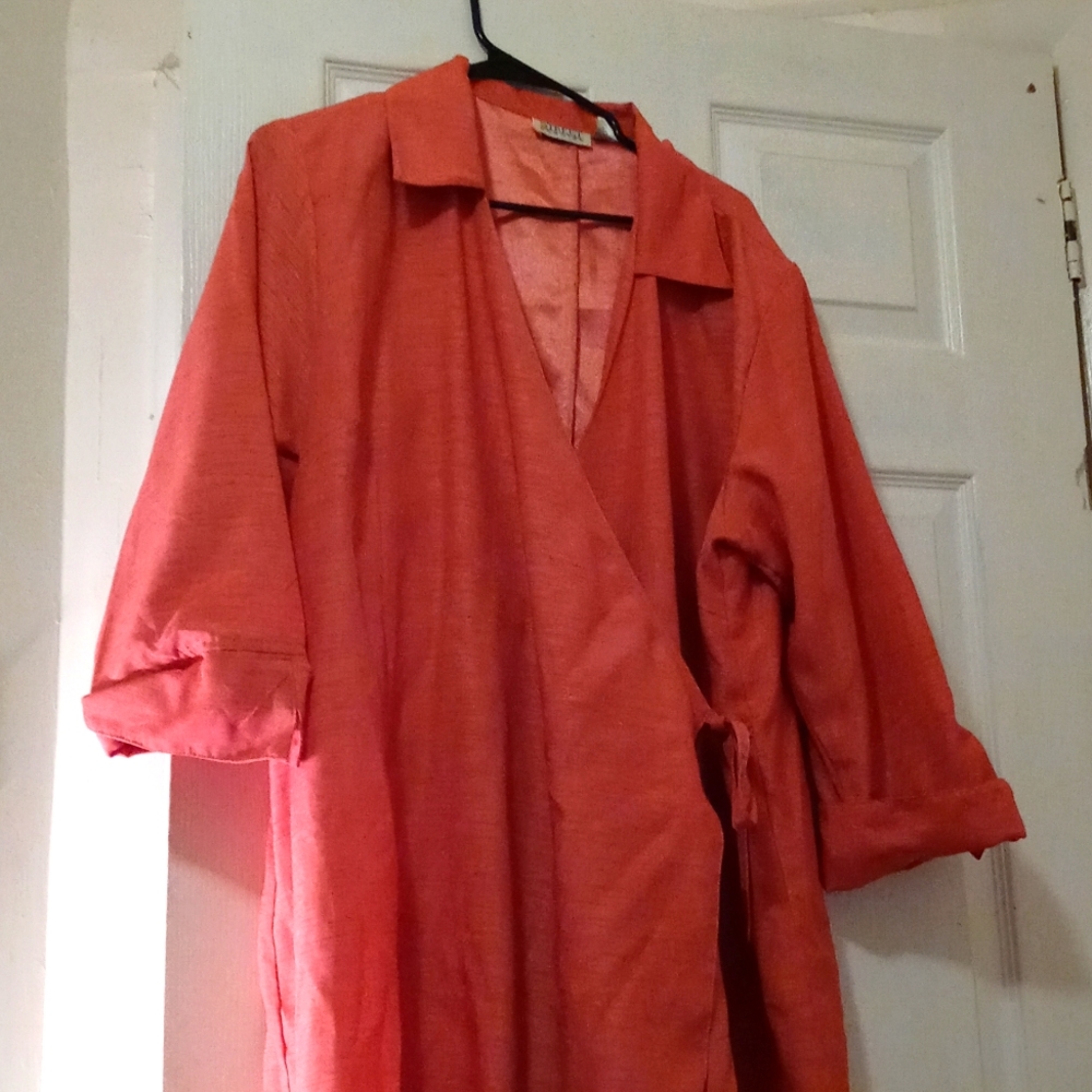 Womens wrap around dress